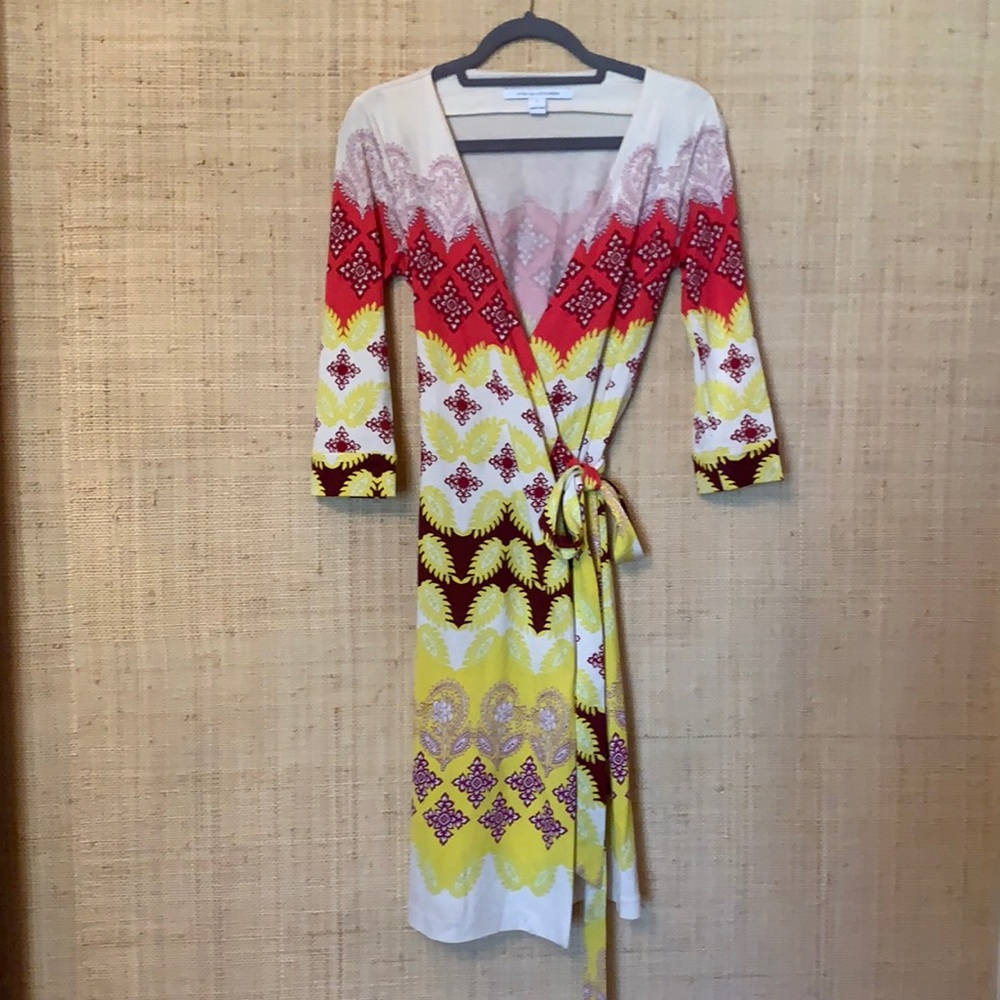 Iconic Diane Von Furstenberg wrap dress